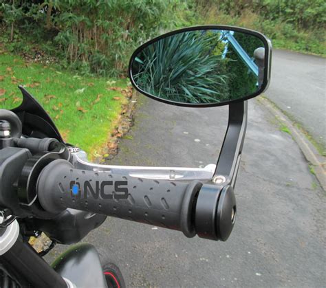 CNC Bar End Mirrors .